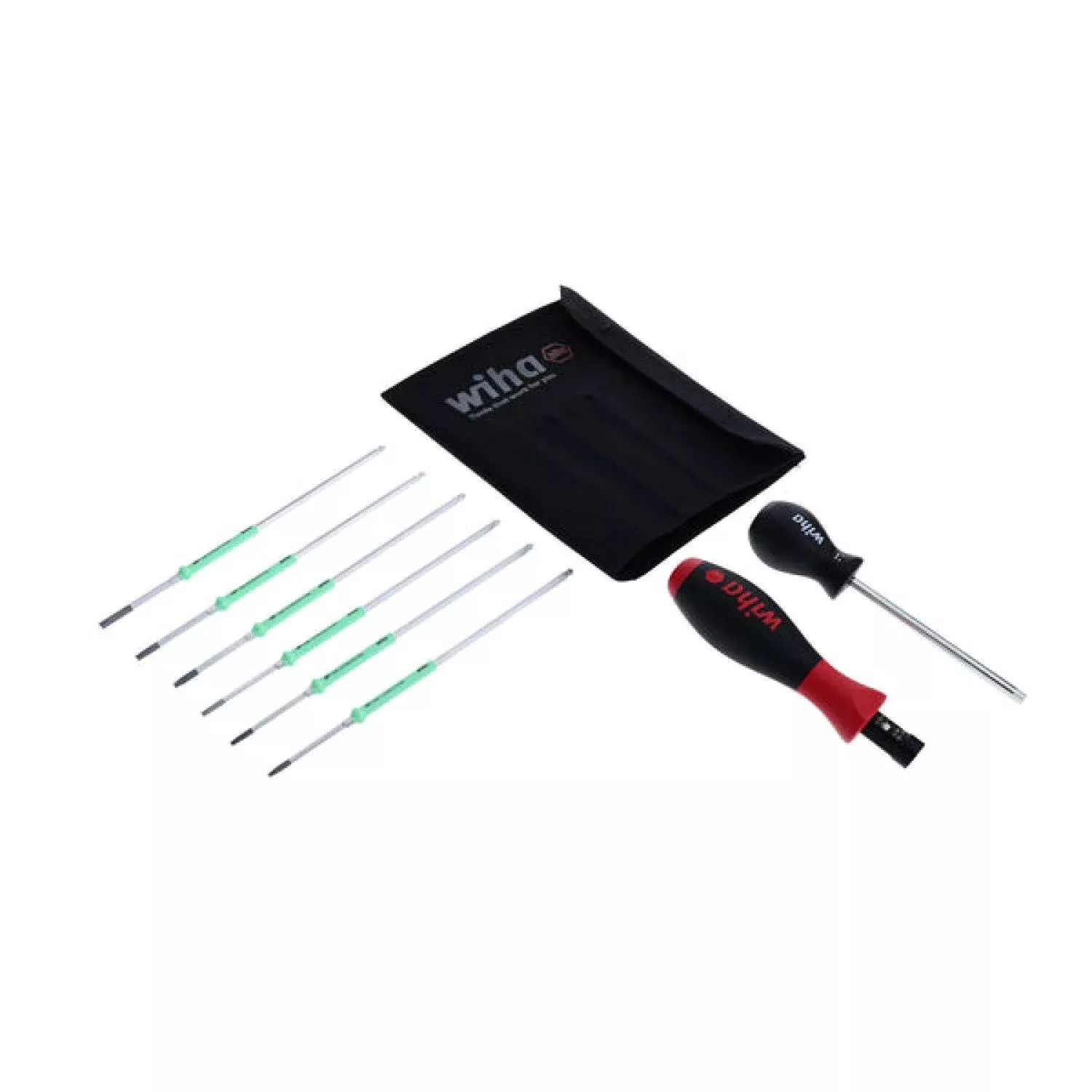 Wiha Tools 28598 TorqueControl TORX Plus Blade Set w/ Canvas Pouch, 8 Pc.