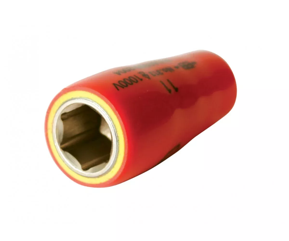 Wiha Tools 31337 Insulated Socket, 1/4" Drive, 7/32"