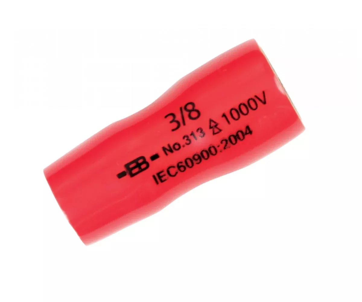 Wiha Tools 31508 Insulated Socket, 3/8" Drive, 8 mm