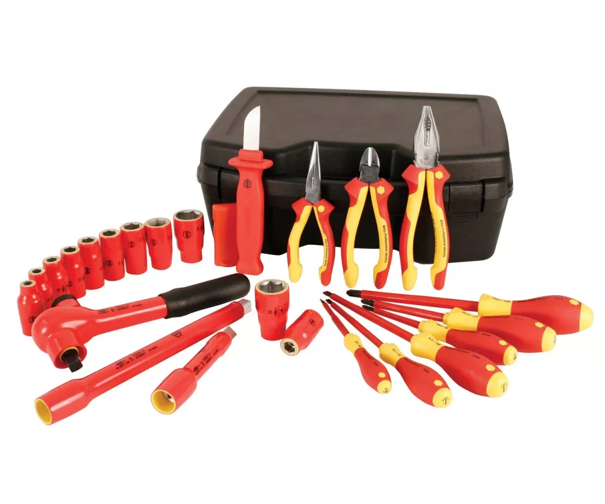 Wiha Tools 31691 Insulated Tool Set, 24 Pieces