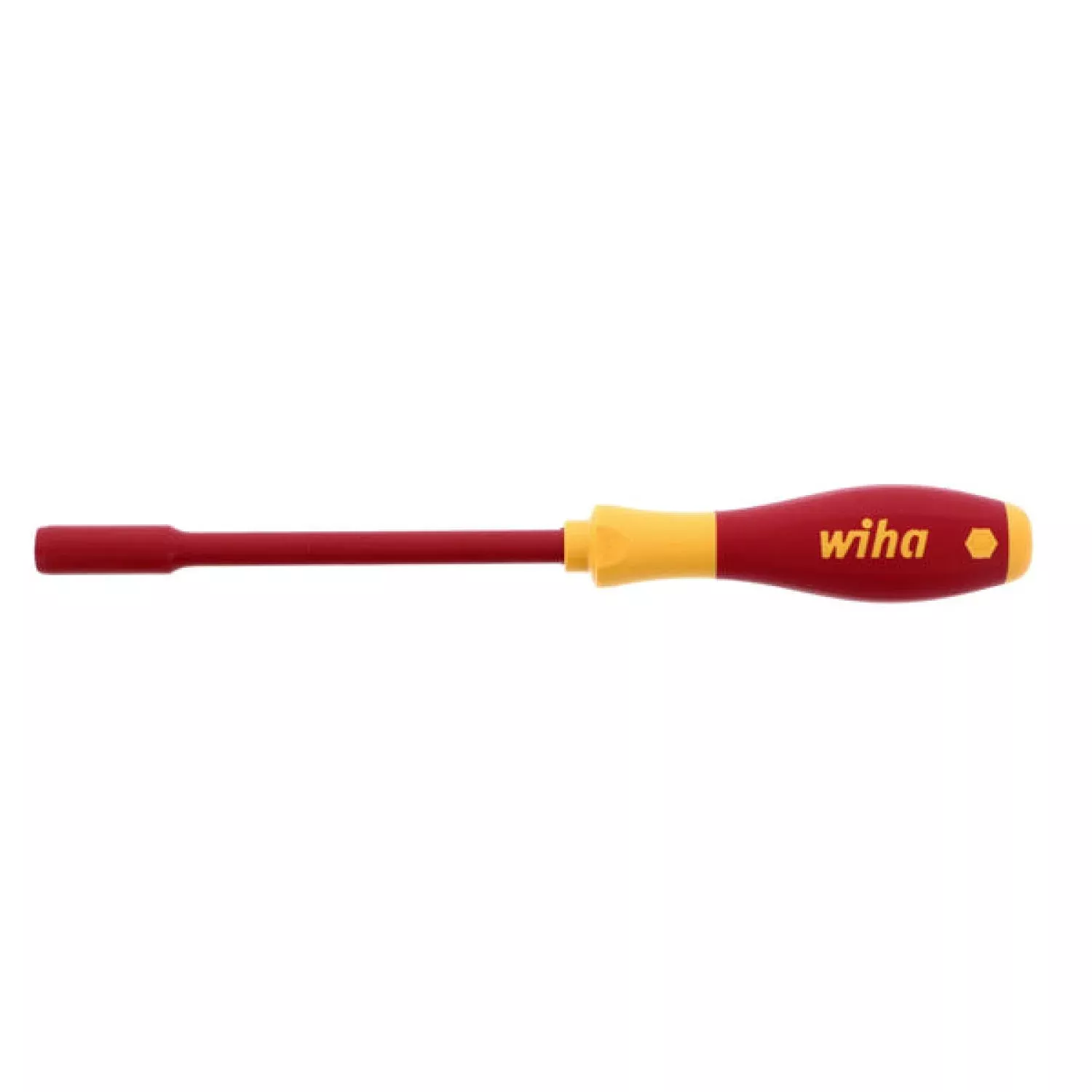Wiha Tools 32215 Insulated Nut Driver, 6.0 mm x 125 mm