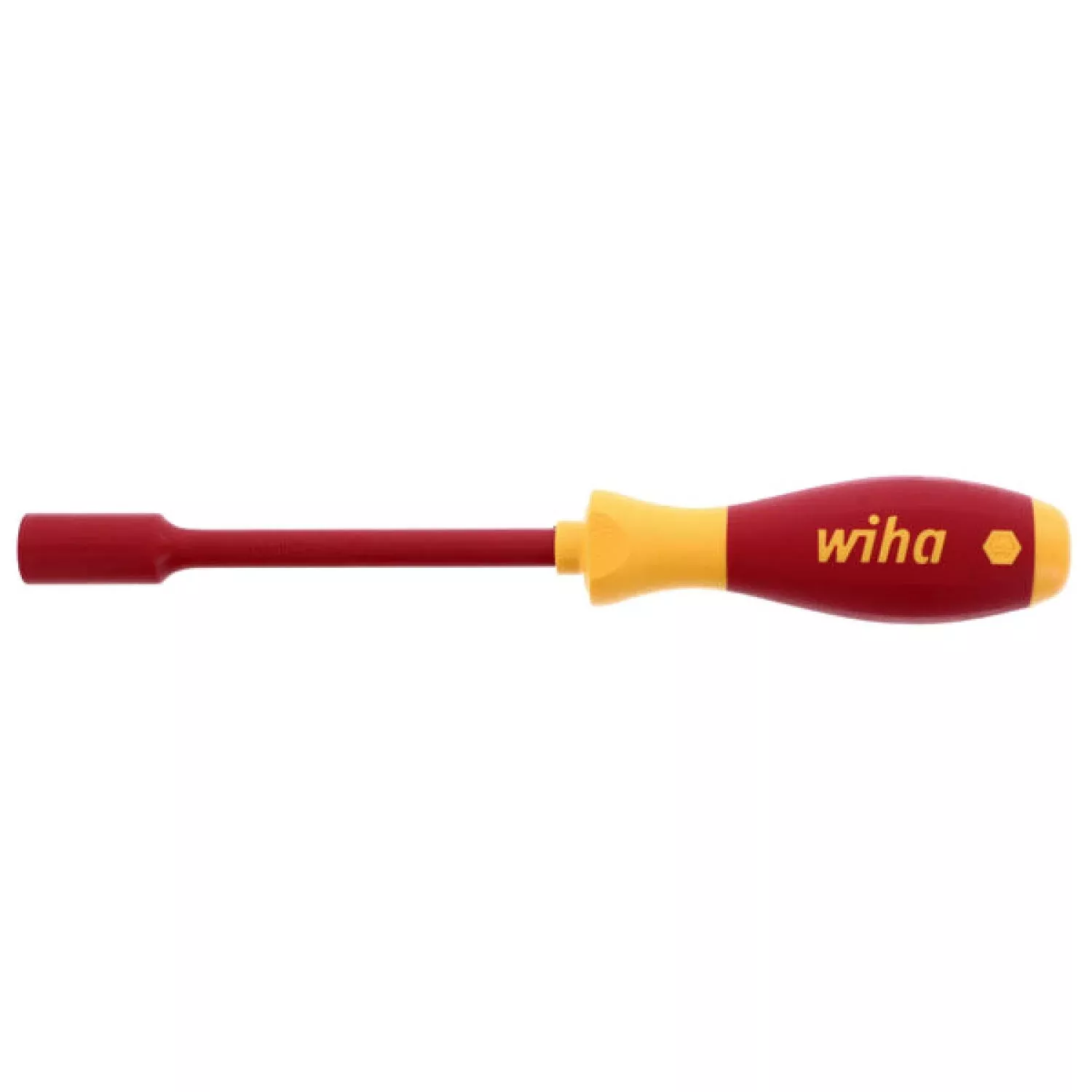 Wiha Tools 32276 Insulated Nut Driver, 1/2" x 125 mm