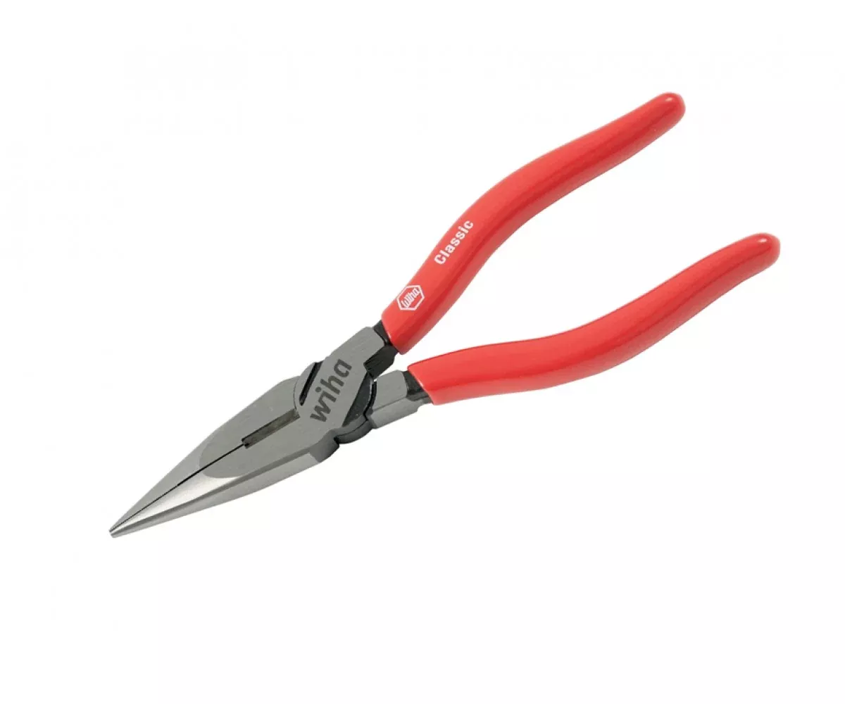 Wiha Tools 32618 Soft Grip Long Nose Pliers, 6.3"
