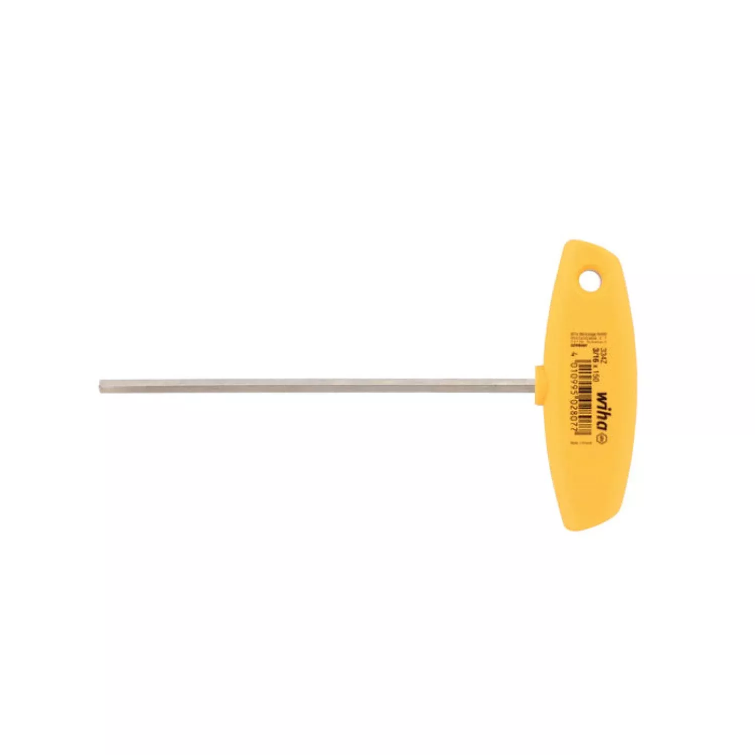 Wiha Tools 33468 3/16 x 6 Inch Hex T-Handle