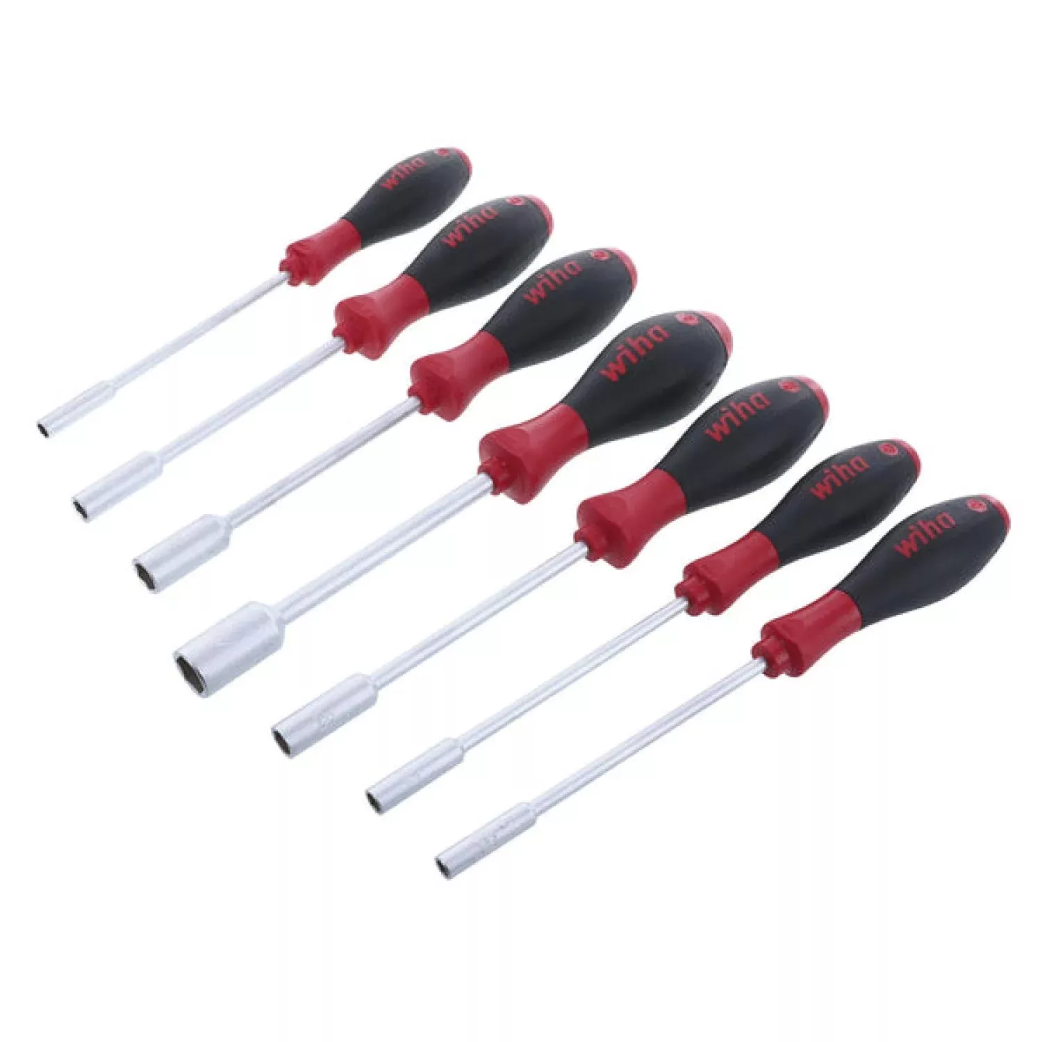 Wiha Tools 34194 Nut Driver Set 7 Pieces Metric Solid