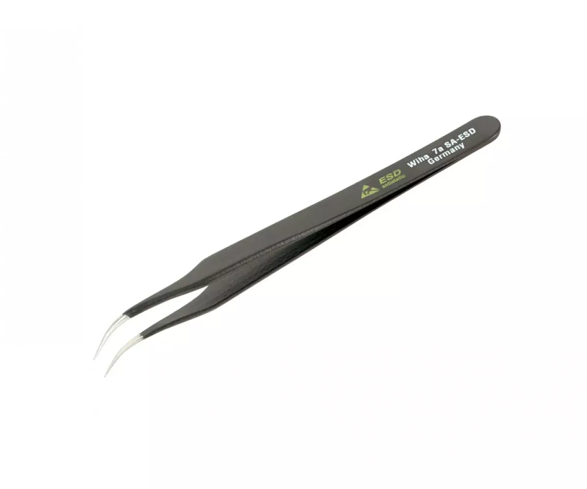 Wiha Tools 44510 7a SA - 120mm ESD Safe Tweezers