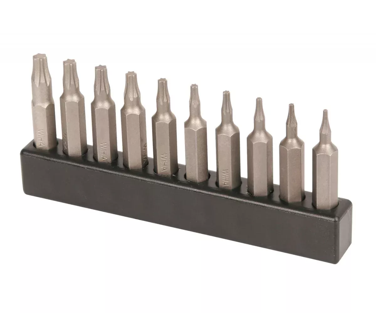Wiha Tools 75988 Micro Bit TORX, 10 Pack