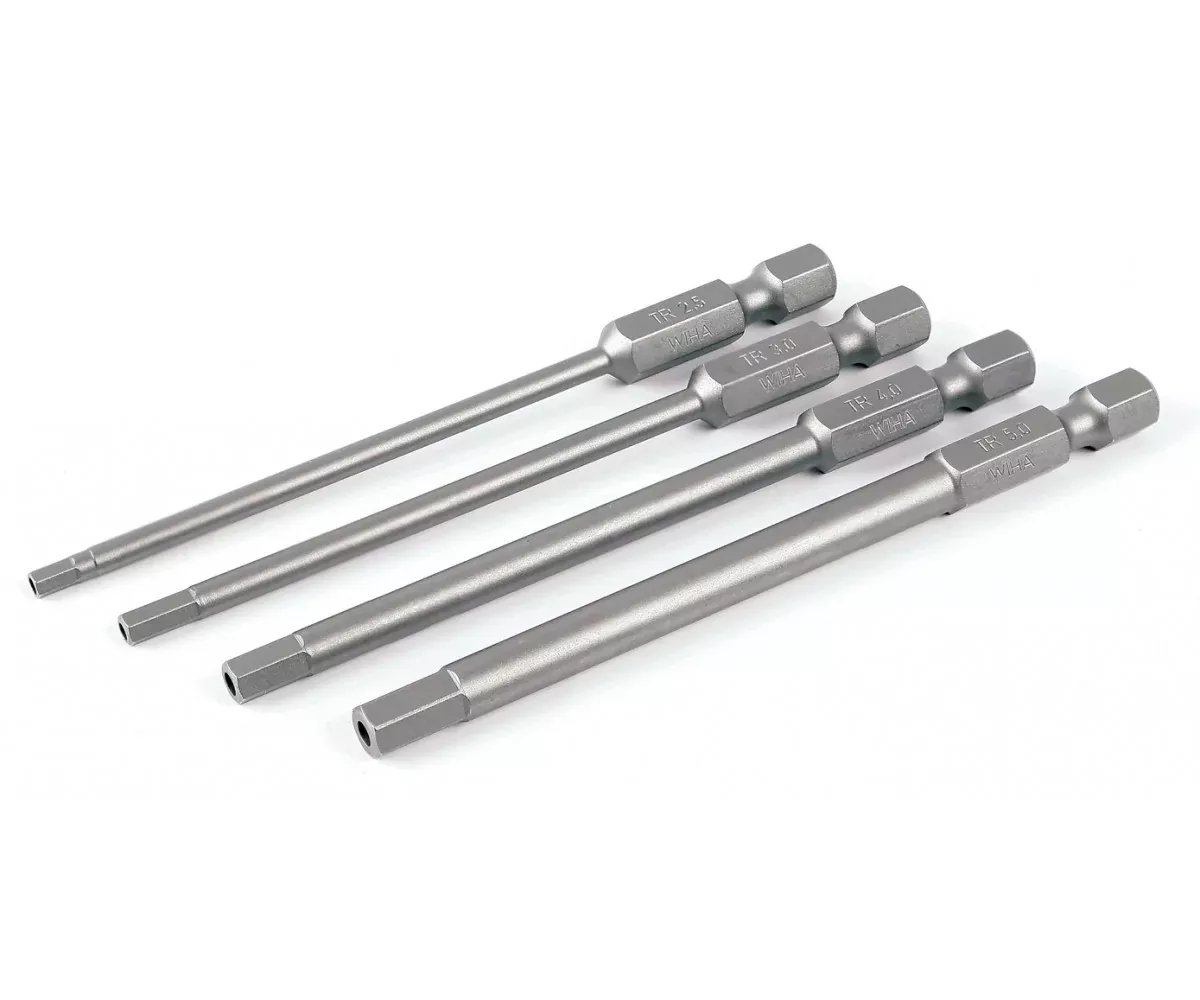 Wiha Tools 76090 Security Hex Metric Power Blades 4 piece set