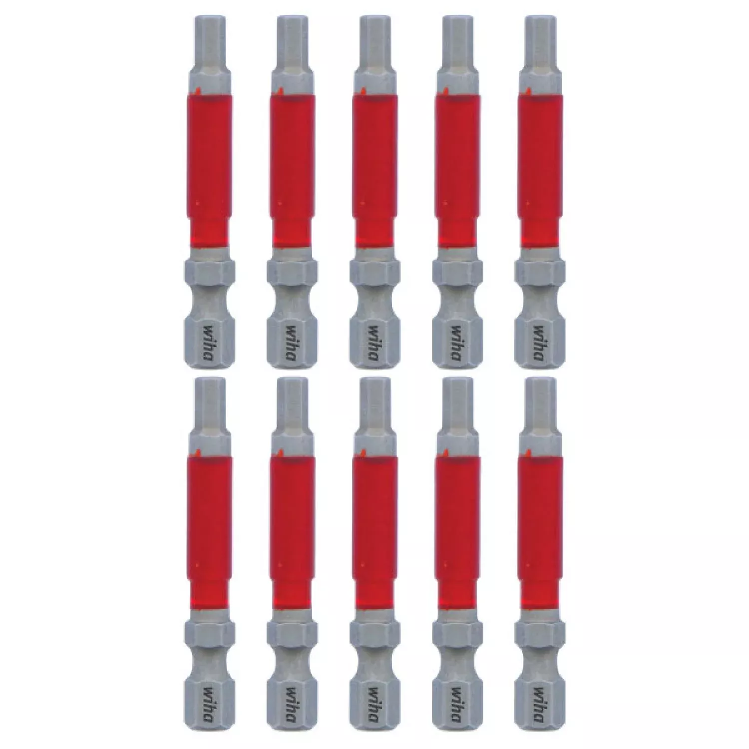 Wiha Tools 76572 MaxxTor Impact Bit Hex 5/32" x 49mm 10 Pack