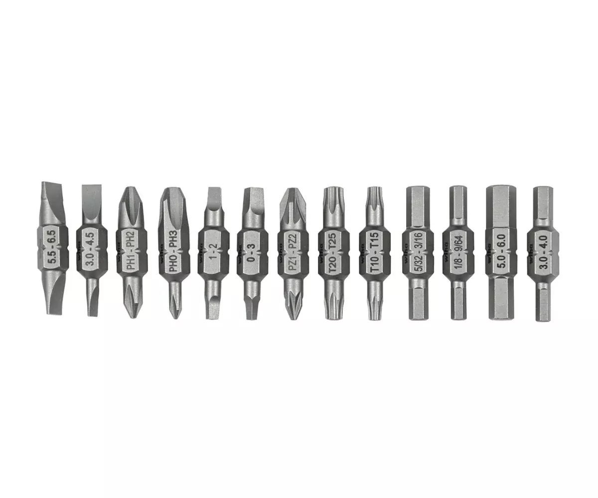 Wiha Tools 77780 13 Bit Pack Reload for Tradesman 26 In One Ultra Driver