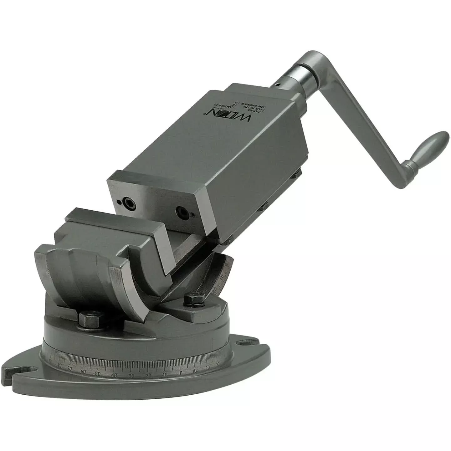 Wilton 11704 2-Axis Precision Angular Vise 3" Jaw Opening, 1-5/16" Jaw Depth
