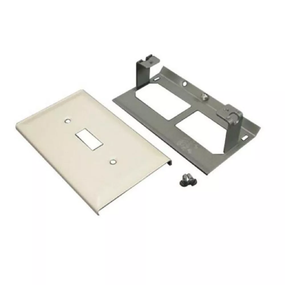 WIREMOLD G3040CE 3000 Series Switch Cover Fitting, Gray