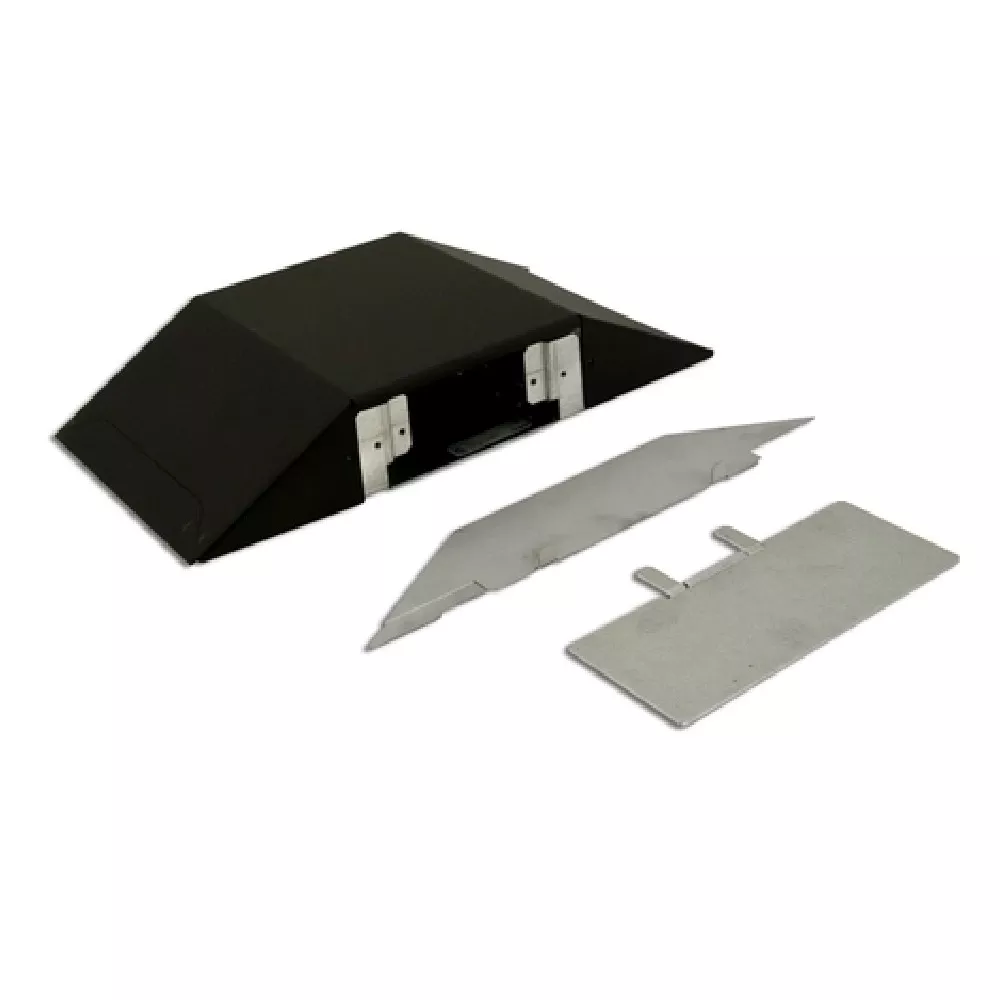 WIREMOLD OFR48-2 OFR Series Overfloor Raceway, 2-Gang Box