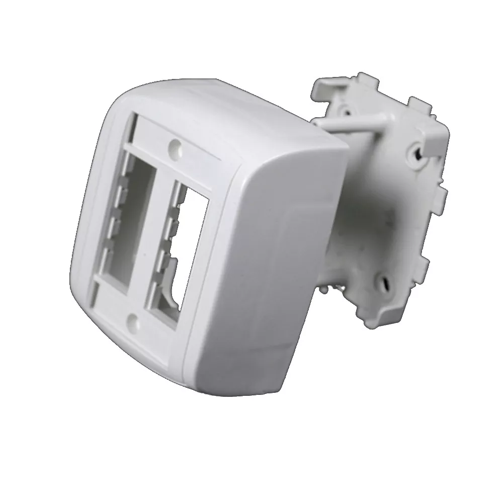 WIREMOLD PBB4TJWH Eclipse PN03, PN05, PN10 Bezel Data Box Fitting, White