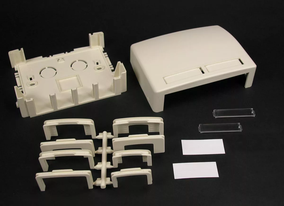 WIREMOLD PDB4TJWH Legrand Wiremold Eclipse PN03, PN05, PN10 TracJack Data Box Fitting, White
