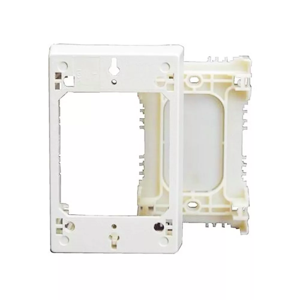 WIREMOLD PSB1WH Eclipse PN03, PN05, PN10 One-Gang Device Box Fitting, White