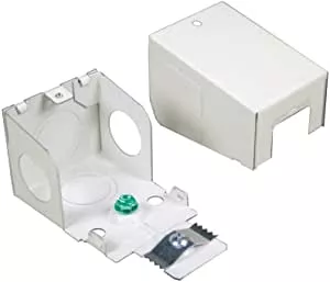 WIREMOLD V2010A3 2000 Entrance End Fitting Fitting, Ivory