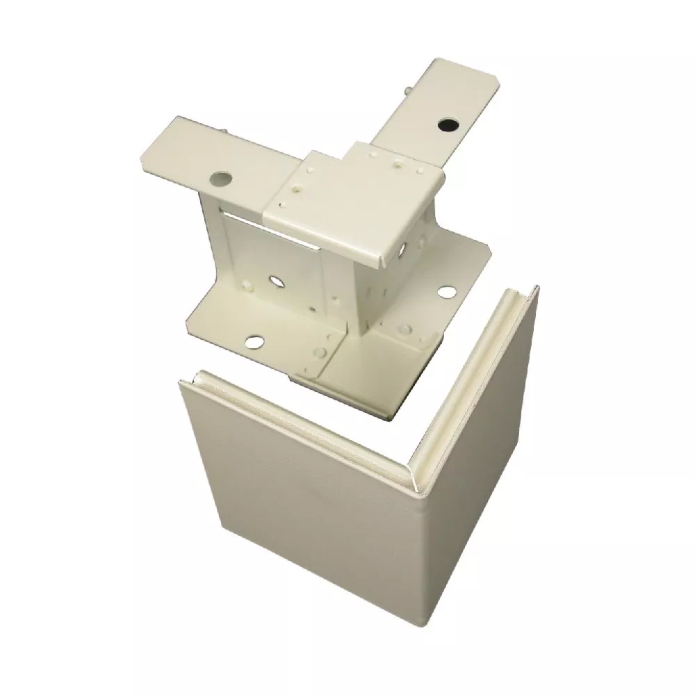 WIREMOLD V4018 4000 Series External Elbow Fitting, Ivory