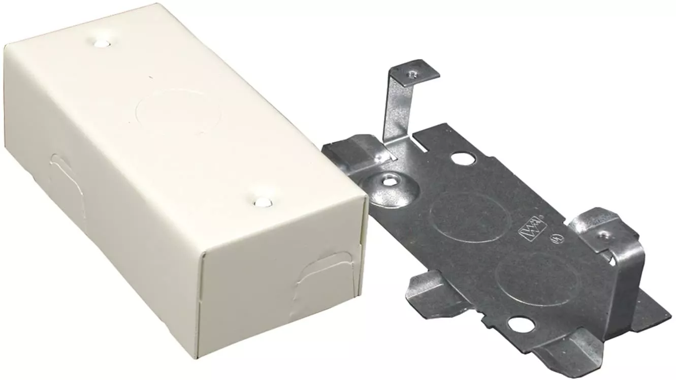 WIREMOLD V57242 500/700 Series Utility Box Fitting, Ivory