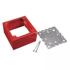 WIREMOLD V5753 2-Gang 500/700 Series Extra Deep Alarm Device Box Fitting, Ivory