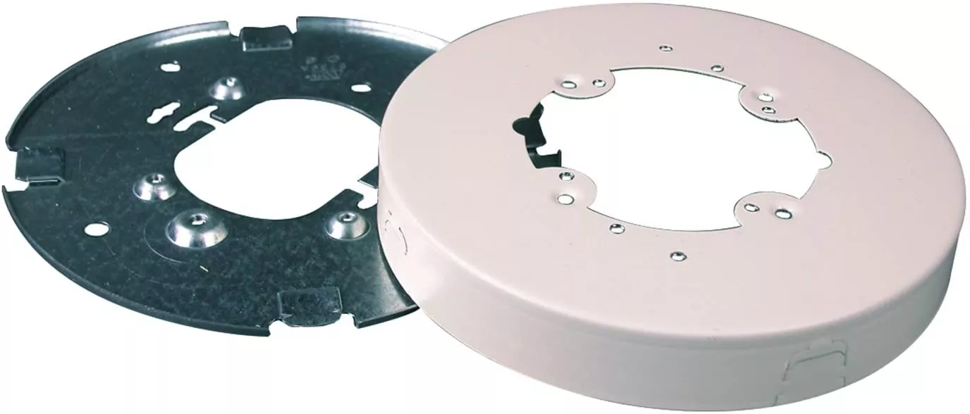 WIREMOLD VC5739 500/700 Series Solid Base Fixture Box Fitting, Ivory