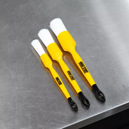 Work Stuff Detailing Brush Albino White | 3 Pack of Brushes