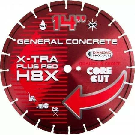 X-tra Plus Red High Speed Diamond Blades – H8X