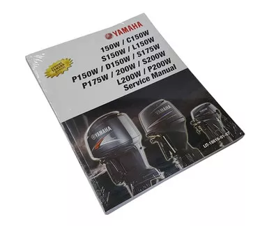YAMAHA OEM OUTBOARD SERVICE MANUAL LIT-18616-01-87