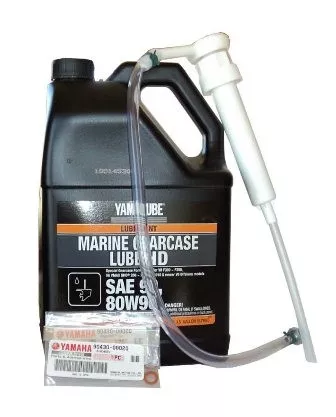 YAMALUBE MARINE GEARCASE LUBE HD AND GALLON PUMP KIT GLKITGLHD