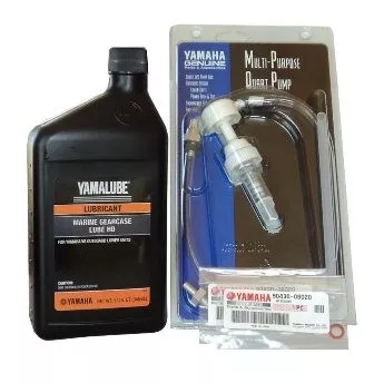 YAMALUBE MARINE GEARCASE LUBE HD AND QUART PUMP KIT GLKITQTHD