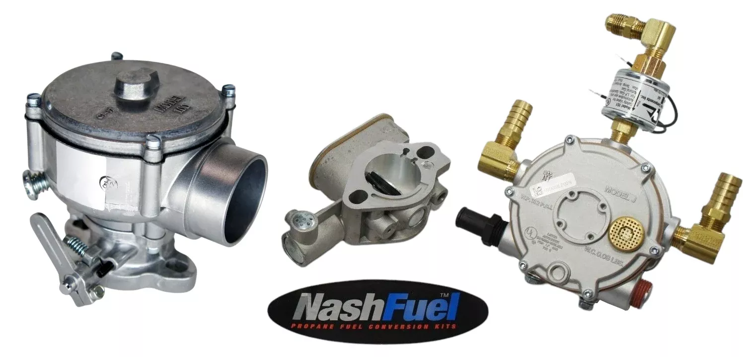 Zenith to Impco Minuteman Sweeper with Nissan CG13 Propane Conversion Kit