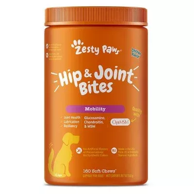 Zesty Paws Hip & Joint Bites, Chicken, 160 ct.